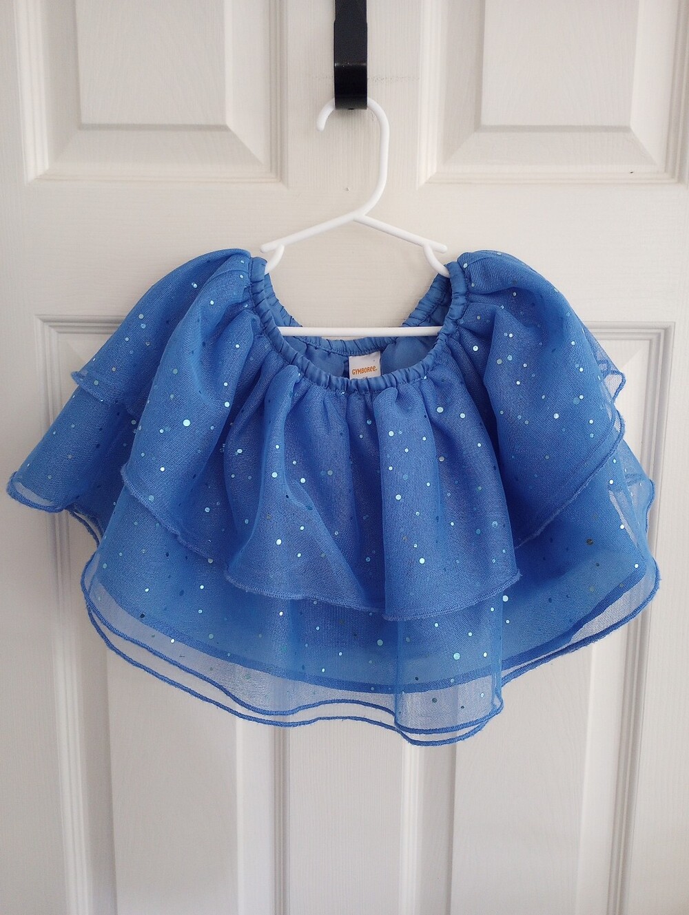 Blue Sparkle Tulle Skirt Gymboree 3T